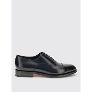 Santoni Brogue Shoes Men Black